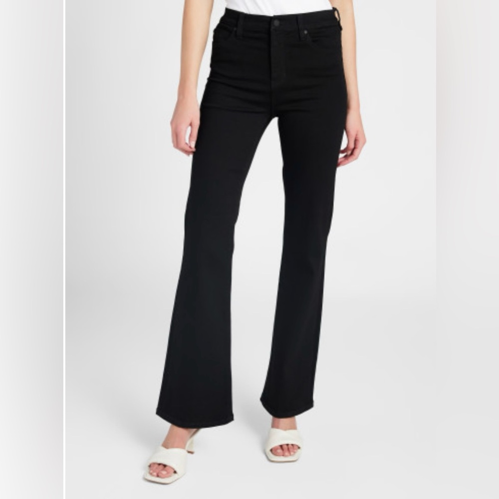 EUC! Liverpool Lucy High Waist Bootcut Jeans In Black Rinse 31 in